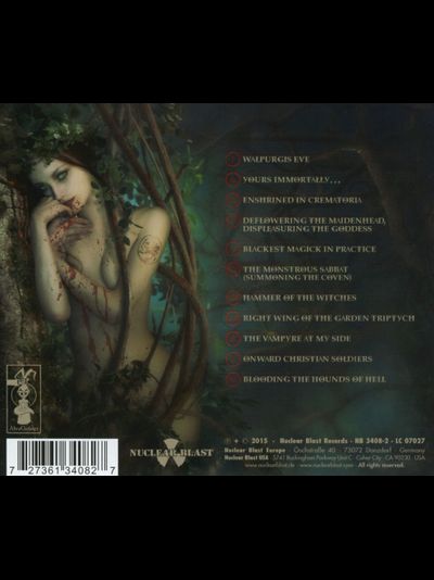 CRADLE OF FILTH Hammer of the witches CD