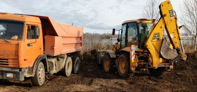 вывоз грунта