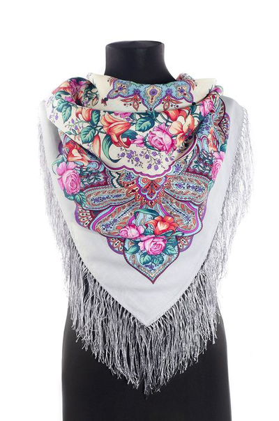 Павловопосадский платок Русский перепляс 1684-1