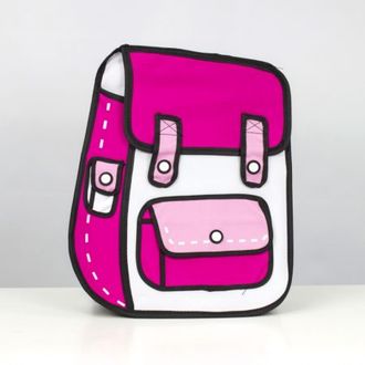 Рюкзак Мультяшка 3D розовый