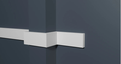 Молдинг Decor Dizain DD620, дюрополимерный, влагостойкий, под покраску, длина 2 м