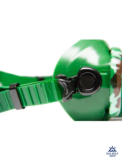 Маска для дайвинга AquaDiscovery Camo GREEN