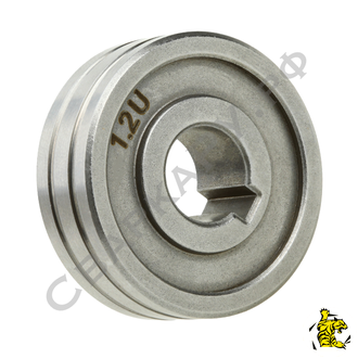 Ролик подающий Старт 30х10х10мм (U) ф1.0/1.2мм U-канавка проволока Al для MigLine190,X190,X200