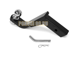 Шаровый узел для фаркопа под квадрат 50х50 с понижением 4 дюйма