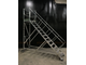 Лестница с площадкой ЛС-2.7 угол 45 гр.