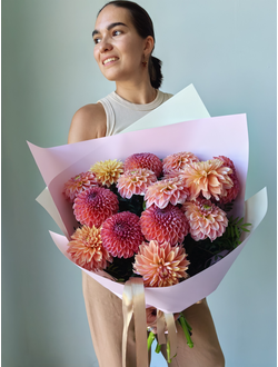 Букет цветов моно № 556