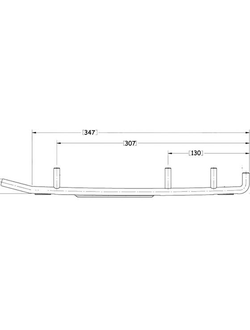 Коньки SPI A-04-0-4-464 (88-1819) для снегохода BRP LYNX/Ski-Doo EXPEDITION 550F (2005-2007), EXPEDITION SPORT 800 (2007-2008), SKANDIC 500F (2003-2004) и др (860512100, 860507900 )