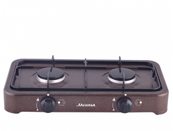 Газовая плитка АКСИНЬЯ КС-106 коричневая
