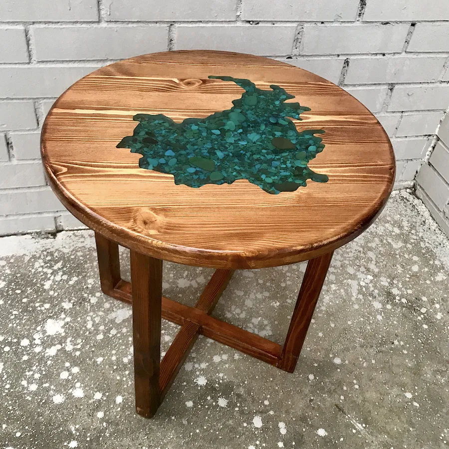 Стол-река "Озеро". Работа spilcenter.com