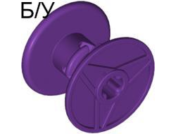 ! Б/У - String Reel 3 x 2 x 3 Drum with Axle Hole, Purple (32012 / 4114013) - Б/У