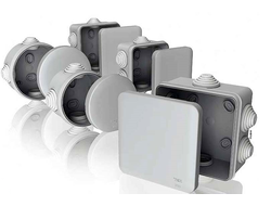 Распределительные коробки открытой установки, IP55 /Schneider Electric™/