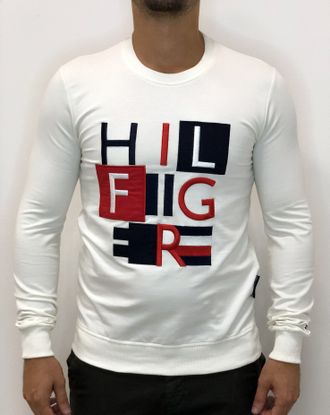 Мужской свитшот TOMMY HILFIGER White