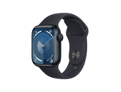 Apple Watch Series 9 41mm Midnight Aluminium Case With Midnight Sport Band M/L