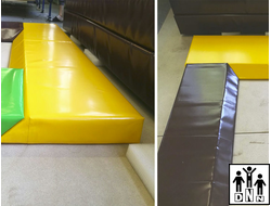 Скошенные маты 10 см под ваш размер цена за 1м2 DNN