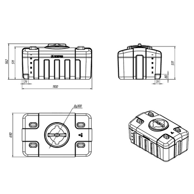 Размеры XS300