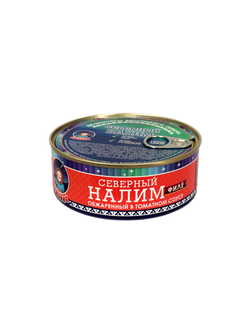 Налим северный филе (обжар. в томат. соусе) 240 гр ГОСТ 16978-99 срок годности: 24 мес (ключ)