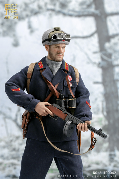 Советский горный стрелок  - Коллекционная ФИГУРКА 1/6 scale  WWII Soviet Mountain Infantry Officer (AL100042) - ALERT LINE