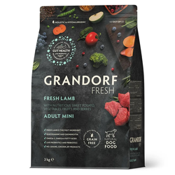 Grandorf Fresh сухой корм для собак мелких пород с ягненком и бататом, 3 кг