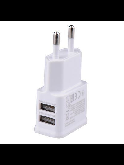 Блок питания 2 порта USB, 5V/1А
