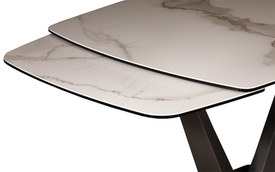 VITO антрацит/ керамика мрамор 140(+35+35)x88