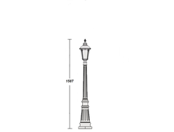 Светильник садово-парковый Munich 2G