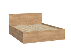 Спальня ВИКТОРИЯ - Кровать ВИ-38 (1600*1900) с подъемным механизмом Дуб Крафт золотой