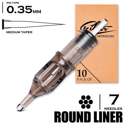 7 RLMT/0.35 - Round Liner Medium Taper &quot;EZ FILTER&quot;