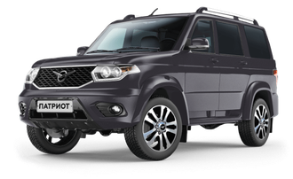 Автомобильные чехлы UAZ Patriot (комплектация Comfort / Luxe) c 2020г.в. / Pickup c 2020г.в.