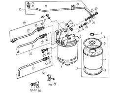 Фильтр топливный Д3900 в сборе