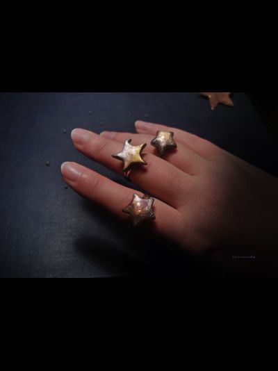 Кольца-звёздочки &quot;Nocturna&quot;