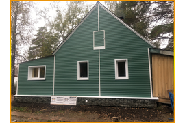 Монтаж винилового сайдинга