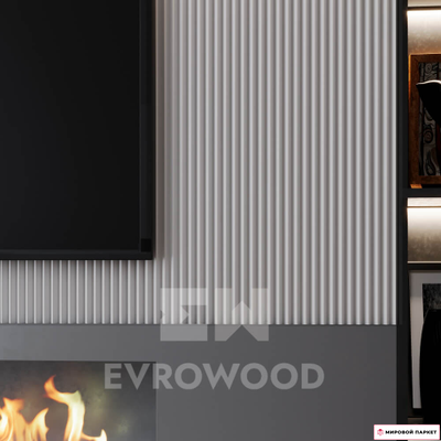 Стеновые панели Evrowood Панель PL06 в интерьере детально