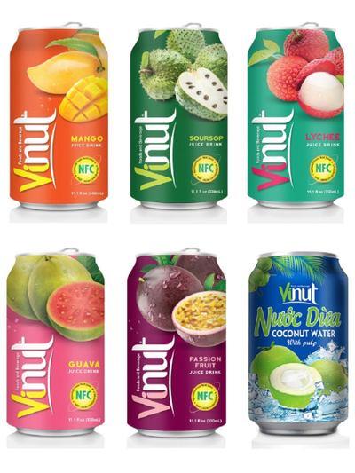 Напиток Vinut с соком манго