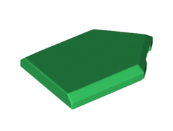 Tile, Modified 2 x 3 Pentagonal, Green (22385 / 6290600)