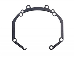 Переходные рамки для Nissan X-Trail II (T31) дорестайл и рестайл (2007-2015) под модуль Hella 3R/5R/Bi-Led (Комплект, 2шт)