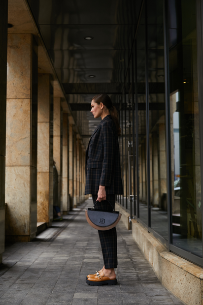 SLICY BAG 2116 Черный/фуксия