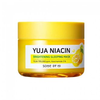 SOME BY MI Yuja Niacin Brightening Sleeping Mask Ночная маска для сияния кожи и ровного тона