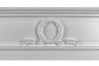 Royal Flame "Modena" белый с очагом Design B800RF 3D