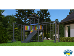 Детская площадка Савушка 3 (BLACK EDITION)