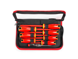 Набор диэлектрических отверток НИО-2208-S серия ПРОФИ для работ под напряжением до 1000 В