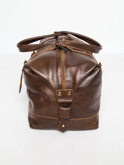 Кожаная дорожная сумка Campora Premium sienna (арт. 
4019-63)