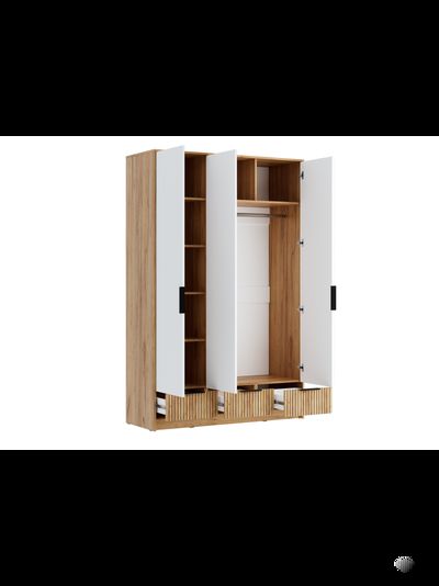 ИВИС Шкаф ШК-003 Дуб Крафт золотой / Белый