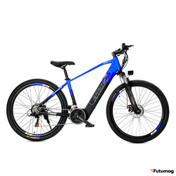 Электровелосипед РВЗ Атлет синий