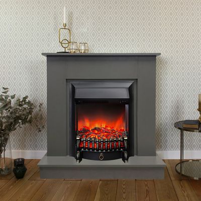 Электрокамин Лорд Люкс GR с очагом Fobos