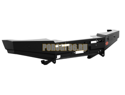 Передний силовой бампер серии Трофи на Chevrolet NIVA 2009-2020 (02.006.01)