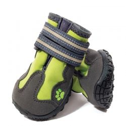 Ботинки для собак Triol (Триол) M зеленые, 55х50х55мм