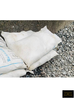 щебень в мешках