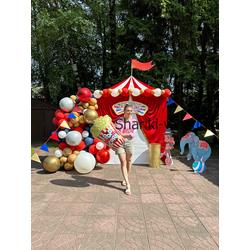 Фотозона из шаров Цирк