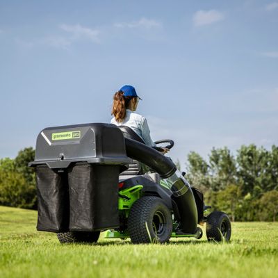Травосборник для садовых трактора и райдера Greenworks 82V