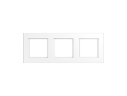Рамка 3 поста, цвет матовый белый - A550 - Jung A5583BFWWM